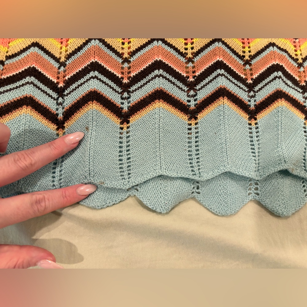 Missoni for Target Multicolor Chevron Top poncho - Picture 2 of 3